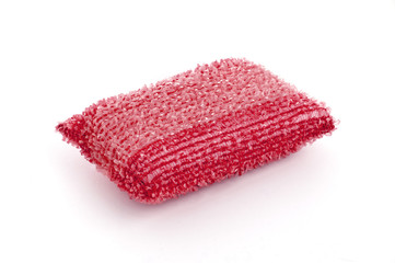 Red Washing Sponge