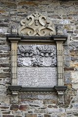 Detail am Palas der Schaumburg