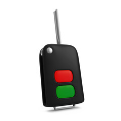 Car Key isolated on white background