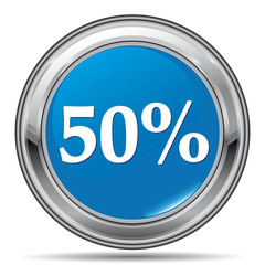 50 PERCENT ICON