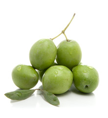 Fresh Green Olives