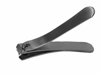 Nail clippers isolated on white background