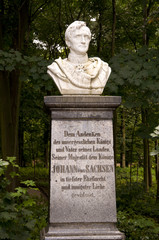 Obraz premium König Johann von Sachsen auf der Festung Königstein