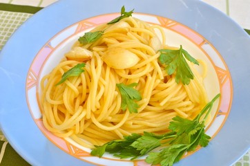spaghetti aglio e olio