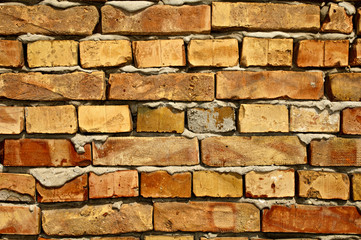 texture of a brick wal