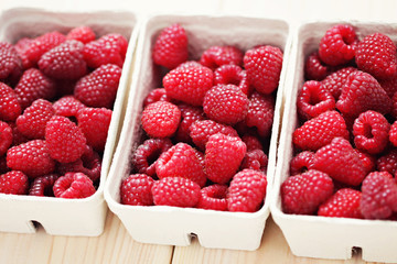 lots of raspberries