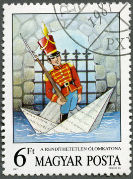 HUNGARY - 1987: Shows The Steadfast Tin Soldier, By Andersen