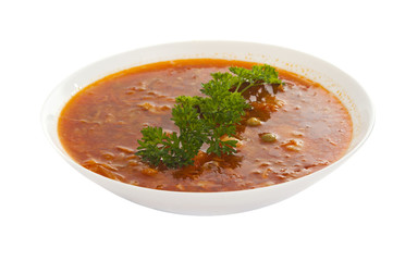 soup isolated