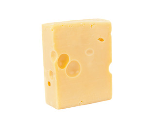 Piece of Maasdam cheese