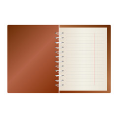 notes in a color vector