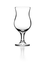 Hurricane empty glass