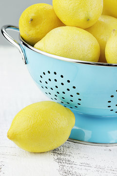Lemons in Blue