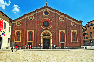 Milano, la Basilica di Santa Maria delle Grazie