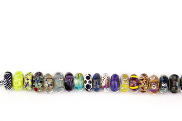 Fashion beads isolated