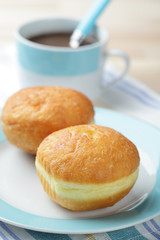 Donuts and hot chocolate