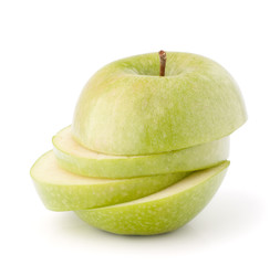 apple green sliced