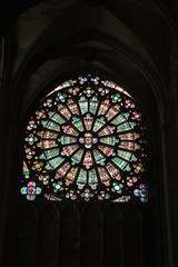 vetrata della Basilica St-Nazaire a Carcassonne