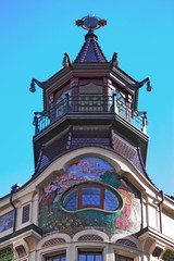 Hausturm Jugendstil