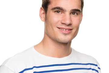 Smiling young man