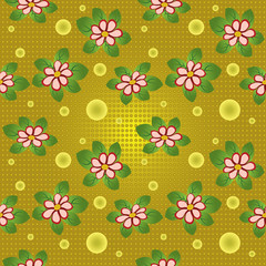 wallpaper flowers, seamless