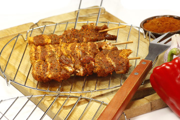 brochettes de porc