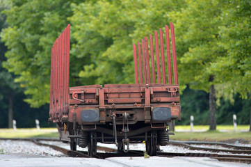 Fototapeta na wymiar Boxcar - Rail