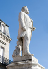 Naklejka premium Castres statue de Jean Jaurès