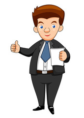 Business man vector illustration