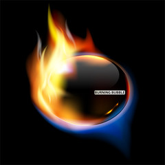 Burning Bubble