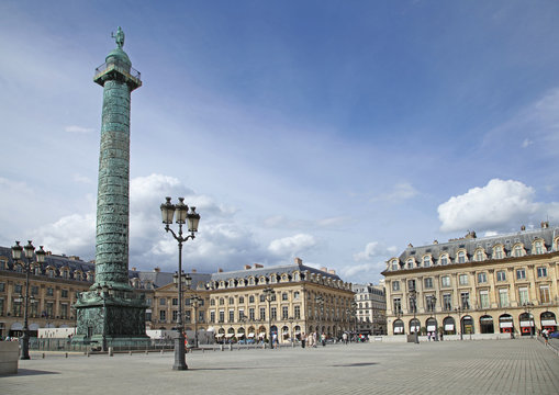 place vend&ocirc;me &agrave; Paris