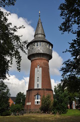 Fototapeta premium Wasserturm in Husum