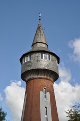Obraz premium Wasserturm in Husum