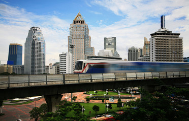 Bangkok BTS Skytrain - 43951590