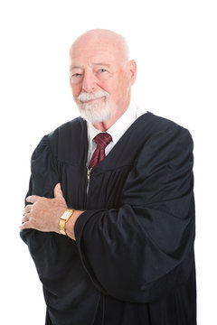 Handsome Mature Judge