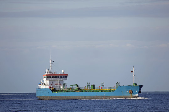 Tanker auf der Ostsee bei Kiel