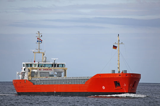 Tanker auf der Ostsee bei Kiel