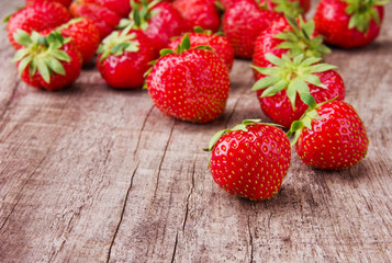 Fresh strawberries