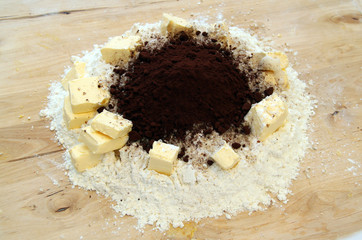 preparation of dough