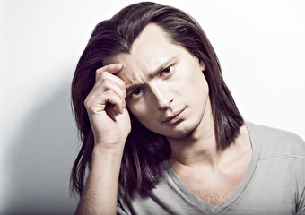 Fototapeta premium elegant fashion man