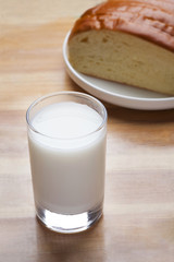 Milk and bread