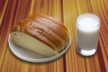 Milk and bread