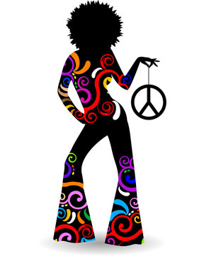 recommend clip art: Peace Girl