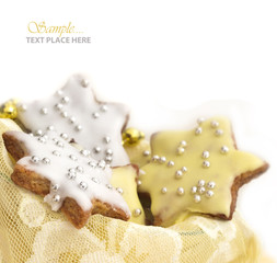 gingerbread with place for text