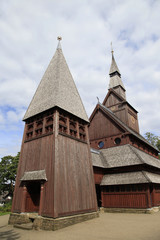 Fototapeta na wymiar Stabkirche in Hahnenklee im Harz