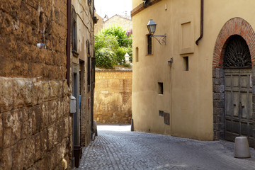 Fototapeta premium cute italian street