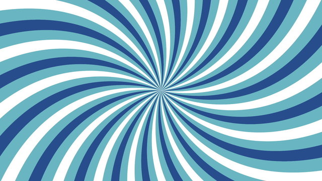 Blauer Wirbel