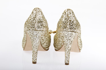 High heels, shoes in different colours