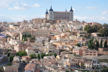 Naklejka premium Old Toledo town