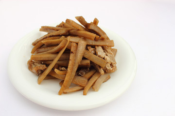 ごぼうと油揚げの煮物