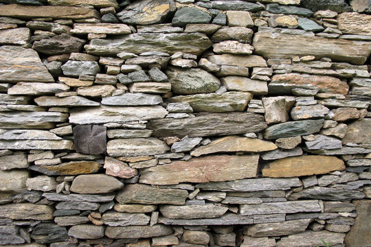 Trockensteinmauer - dry stone wall